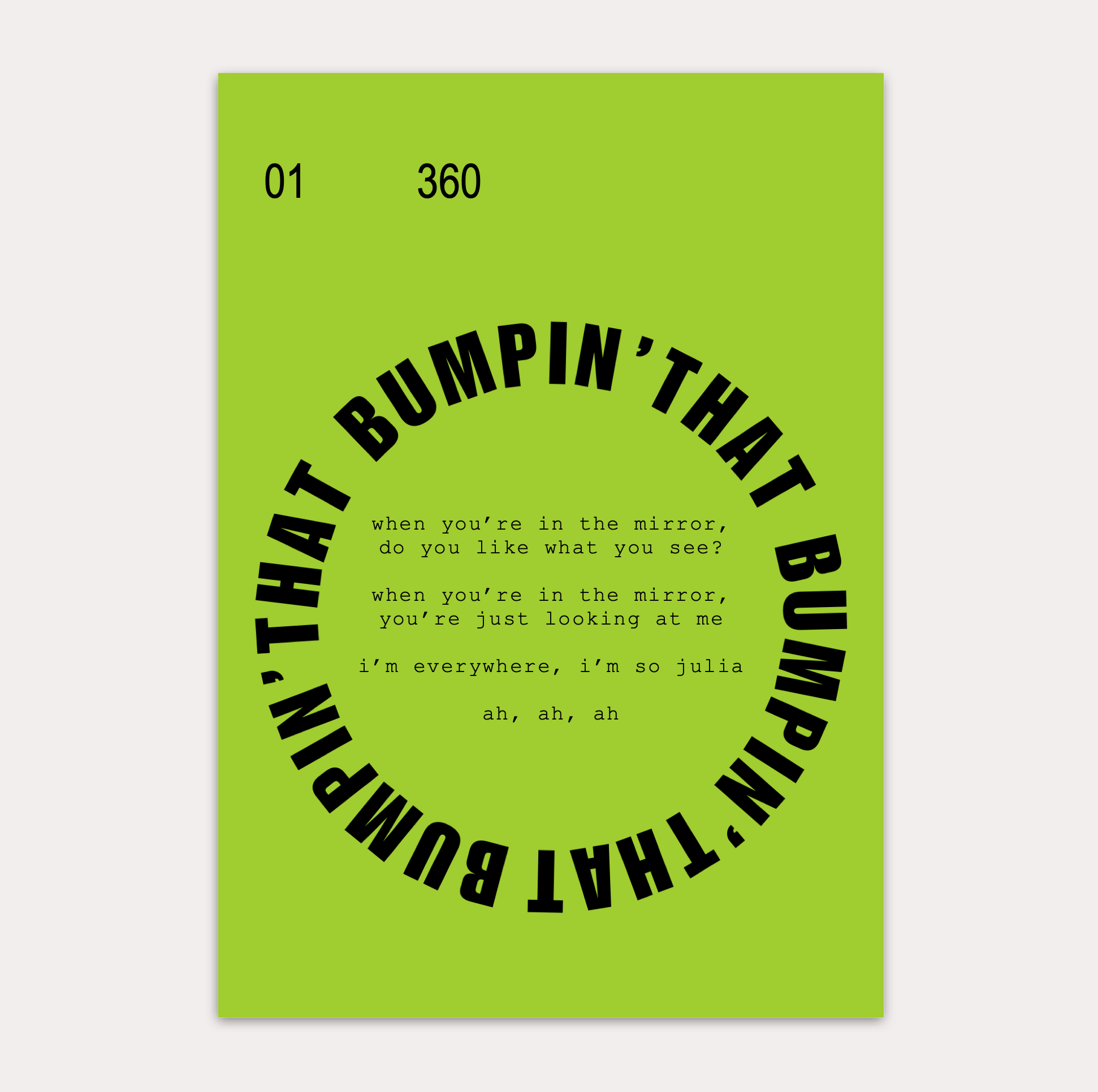 Movie Zine Inspired by Charli XCX